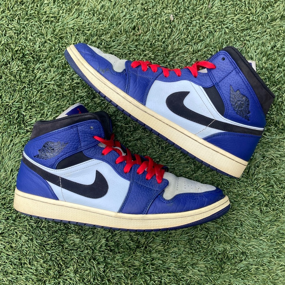 Nike Air Jordan 1 Retro Mid SE Deep Royal Blue 2018